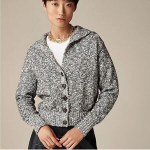 J. Crew marled yarn sailor collar cardigan